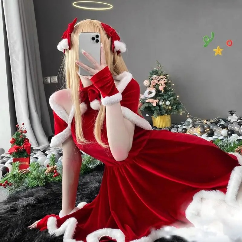 Aksesori Gaun Kostum Cosplay N - Women'S Red Accessories ulasan dan harga