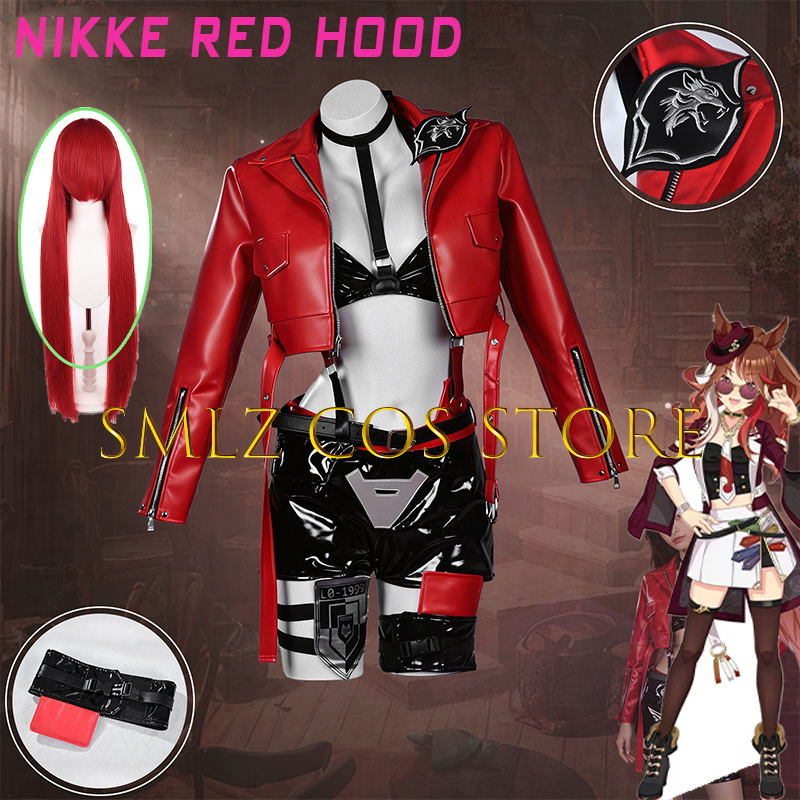 Kostum Cosplay Game Nikkee Red - Women'S Red Accessories ulasan dan harga