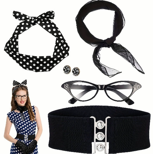 Aksesori Kostum Wanita Tahun 1 - Women'S Accessories In The 1950S ulasan dan harga