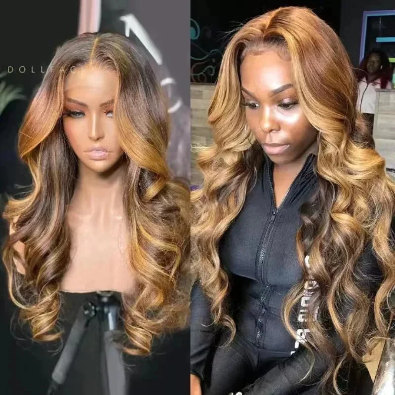 Wig Highlight Rambut Asli Mode - Women Accessories Sale ulasan dan harga