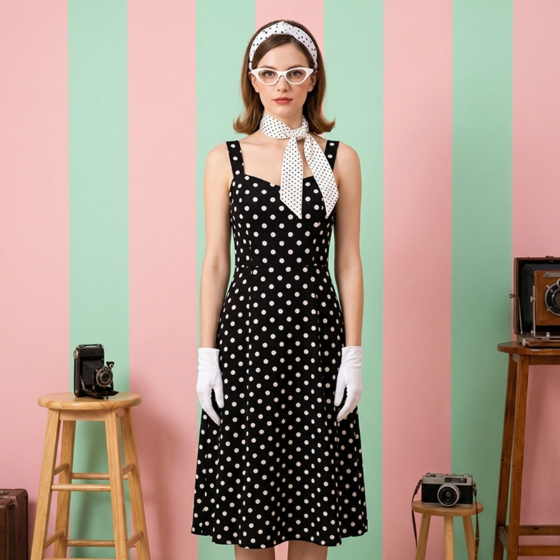 5Pcs Kostum Wanita Era 1950-an - Women'S Accessories In The 1950S ulasan dan harga