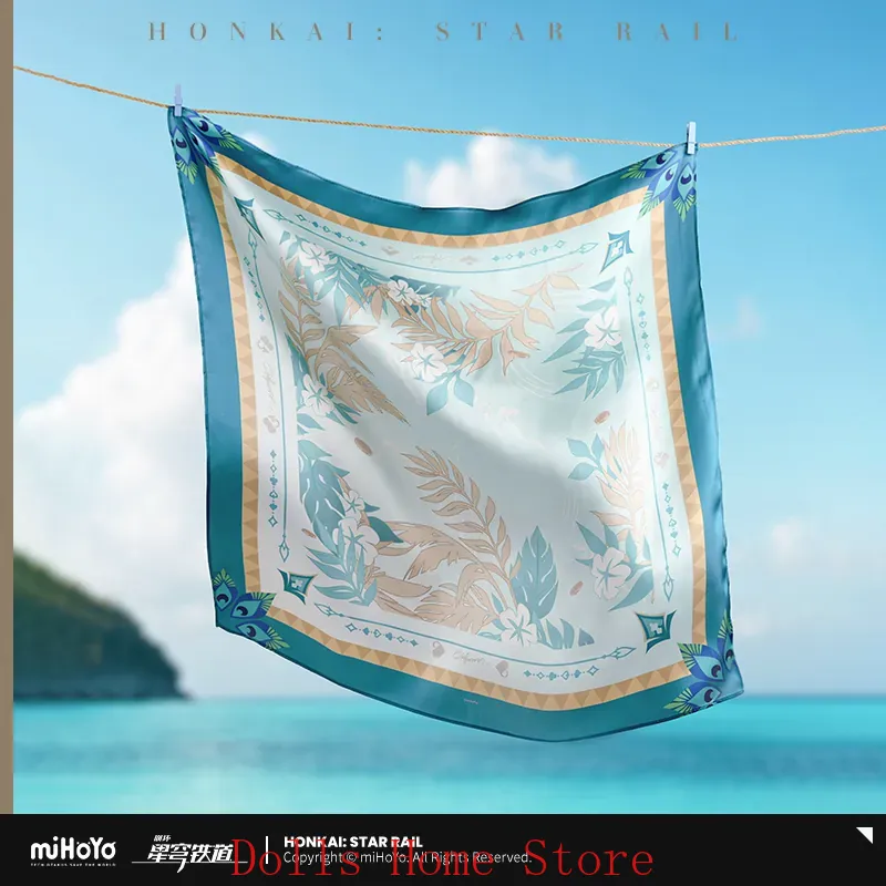 Anime Resmi MIHOYO Honkai Star - Silk Scarf Square ulasan dan harga