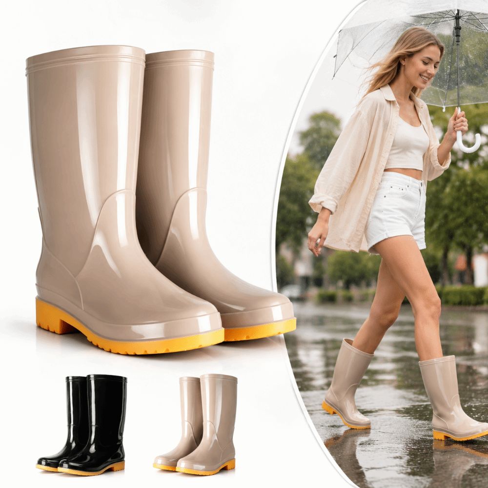 Sepatu Bot Hujan Wanita Anti S - Women Kitchen Accessories ulasan dan harga