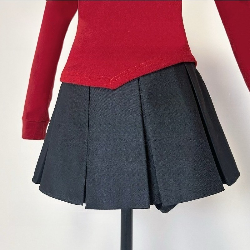 Kostum Cosplay Anime Tohsaka R - Women'S Red Accessories ulasan dan harga