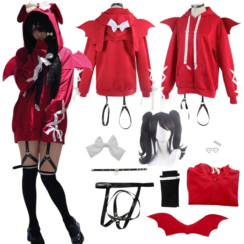 Kostum Game Rain Ame Anchor Gi - Women'S Red Accessories ulasan dan harga
